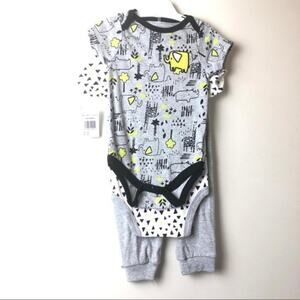 Baby Gear Matching Three Piece Set Size 6-9 M